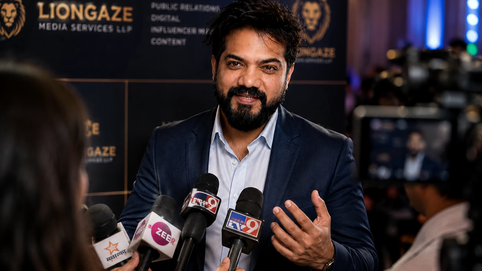 Press and public event interaction