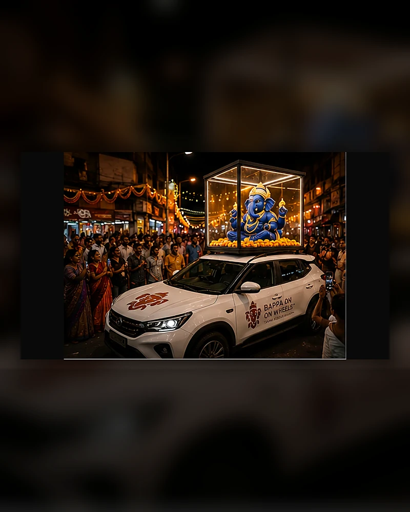 Bappa On Wheels™ concept visual