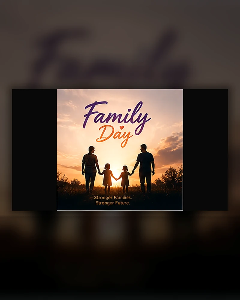 Family Day concept visual